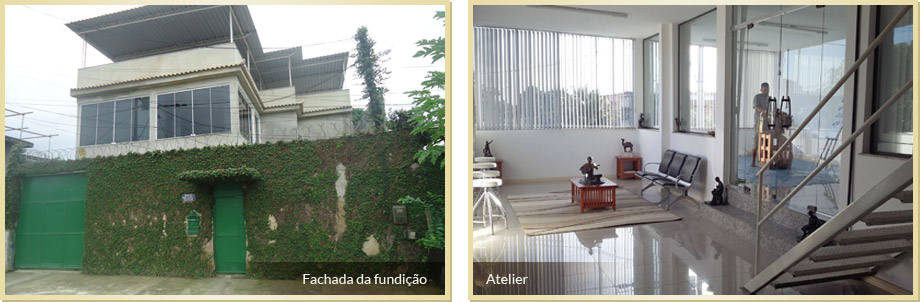 Fachada e atelier
